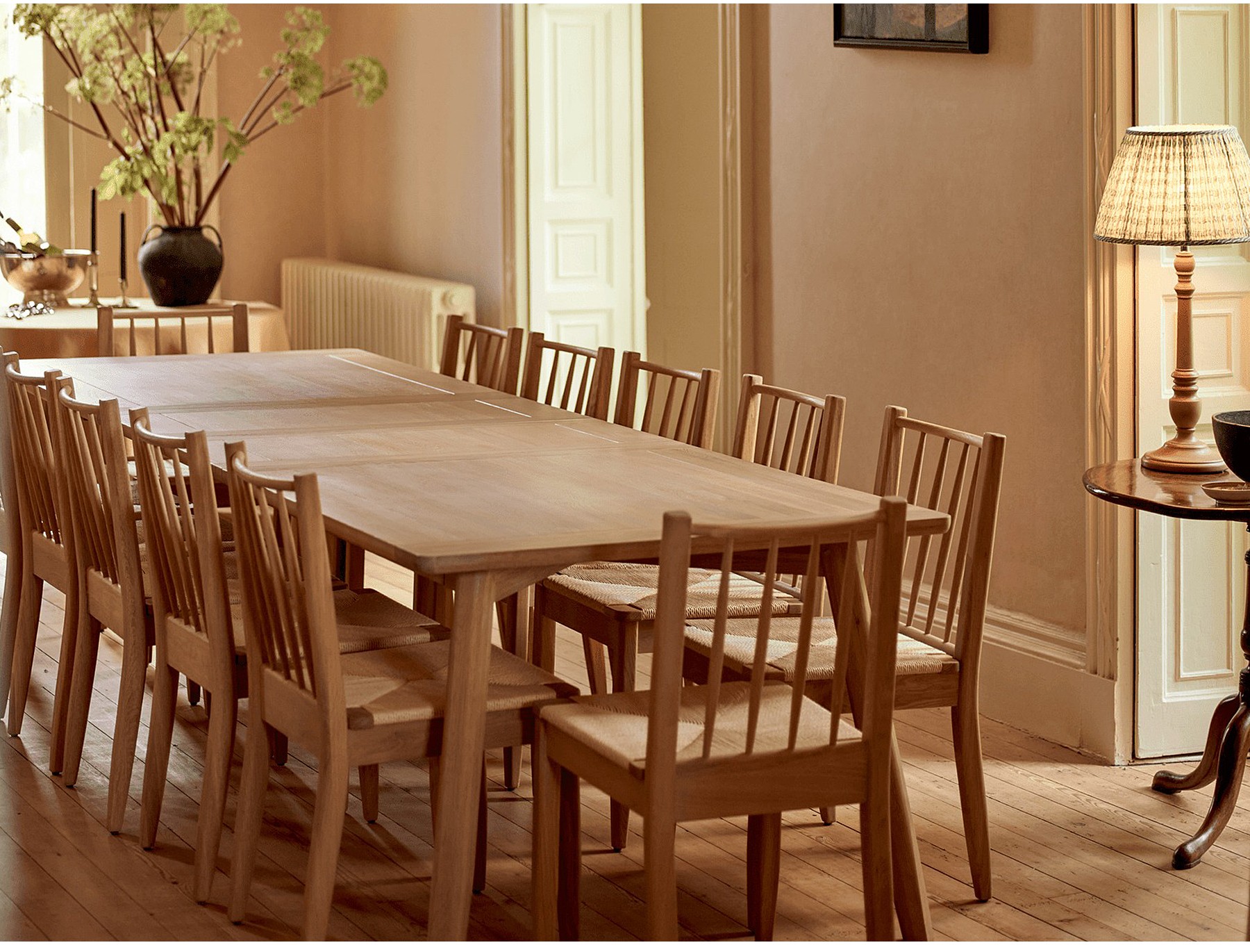 Neptune | Wycombe Oak Extending Dining Table | Holloways
